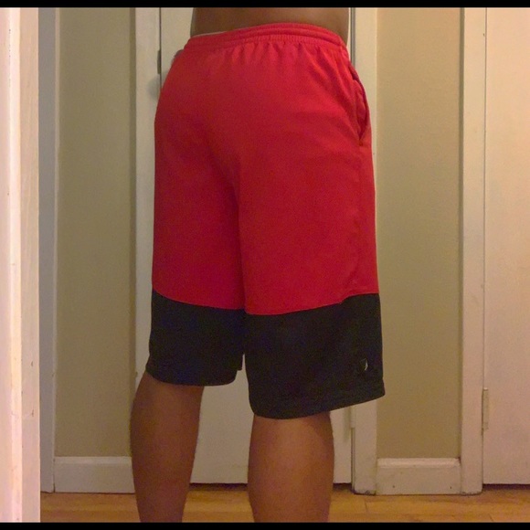 Red Jordan shorts..kids XL/ men S - Picture 3 of 6